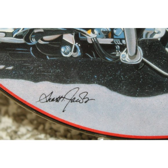 (4) Collector Harley Davidson Plates - Picture 9 of 16